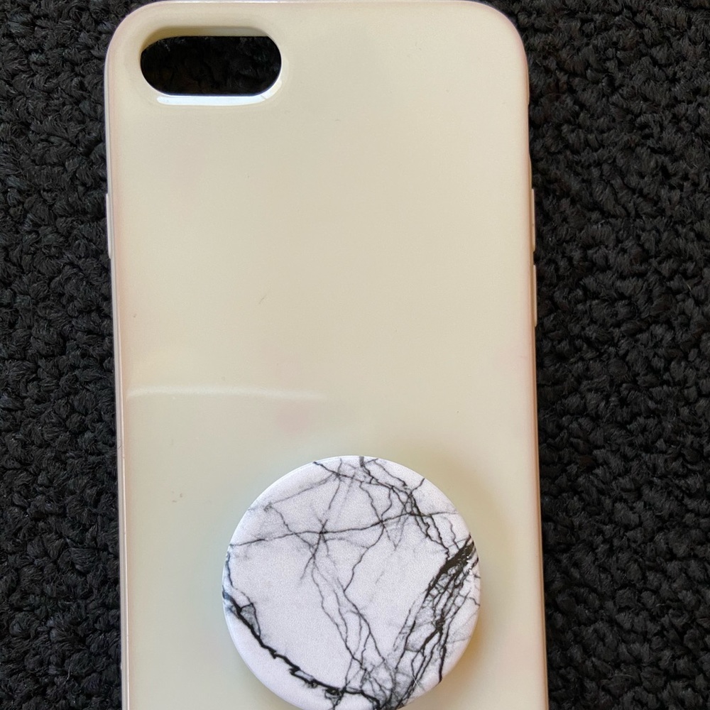 White phone case